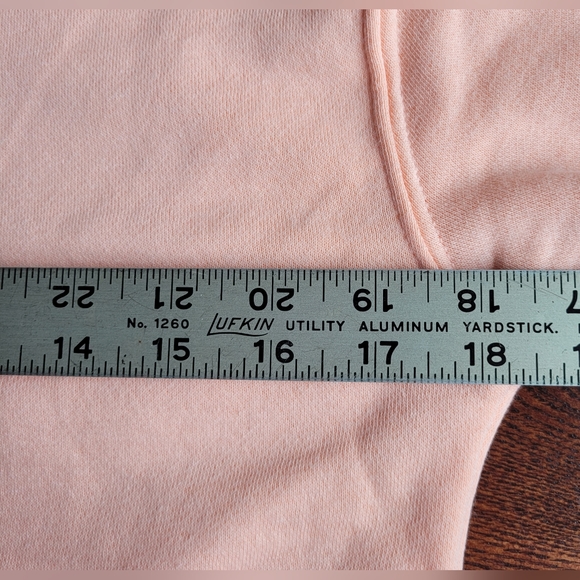 2 /$15  NEW Art Class Popover Cropped Hoodie Size L  10 - 12 Peach Sorbet NWT - Picture 9 of 13